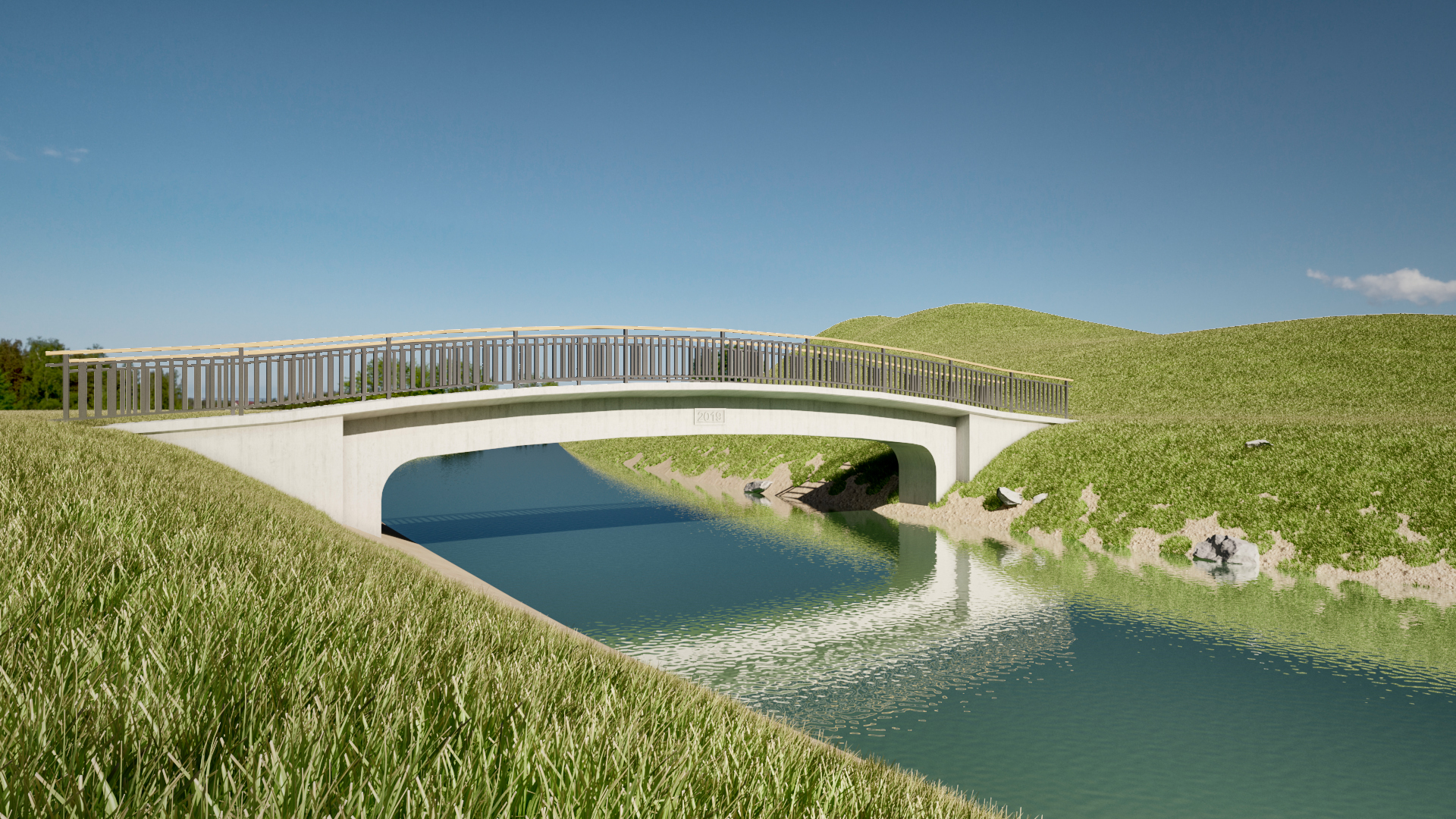 Radwegebrücke Günserode